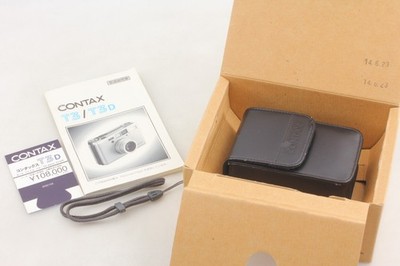 Top Mint In Box] Contax T3 T3D Silver Sonnar 35mm f&frasl;2.8 T* Single