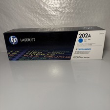 HP 202A Cyan Toner Cartridge, CF501A