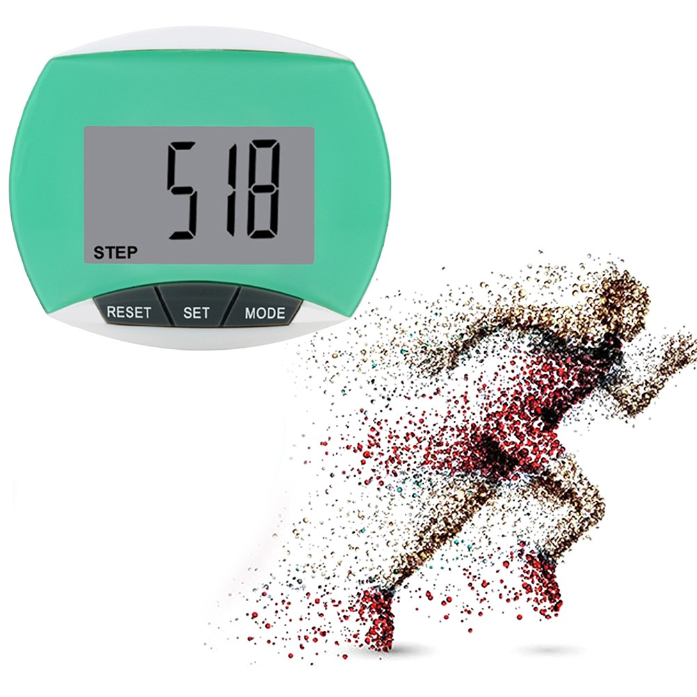 Pedometer Walking Step Counter With Belt Clip Multifunctional Pedometer LCD