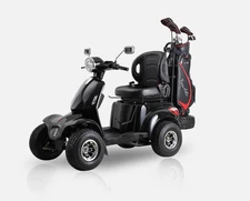 1000W Electric Golf Mobility Scooter Four Wheel Travel 60V 20AH for Adult Senior