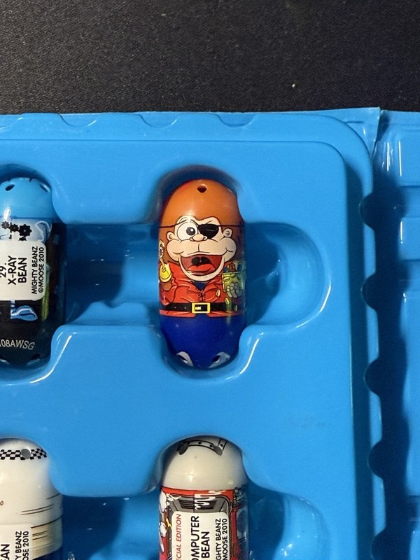 Mighty Beanz Pirate Monkey Bean 93 Toy Collectible Moose 2010 Rare Edition