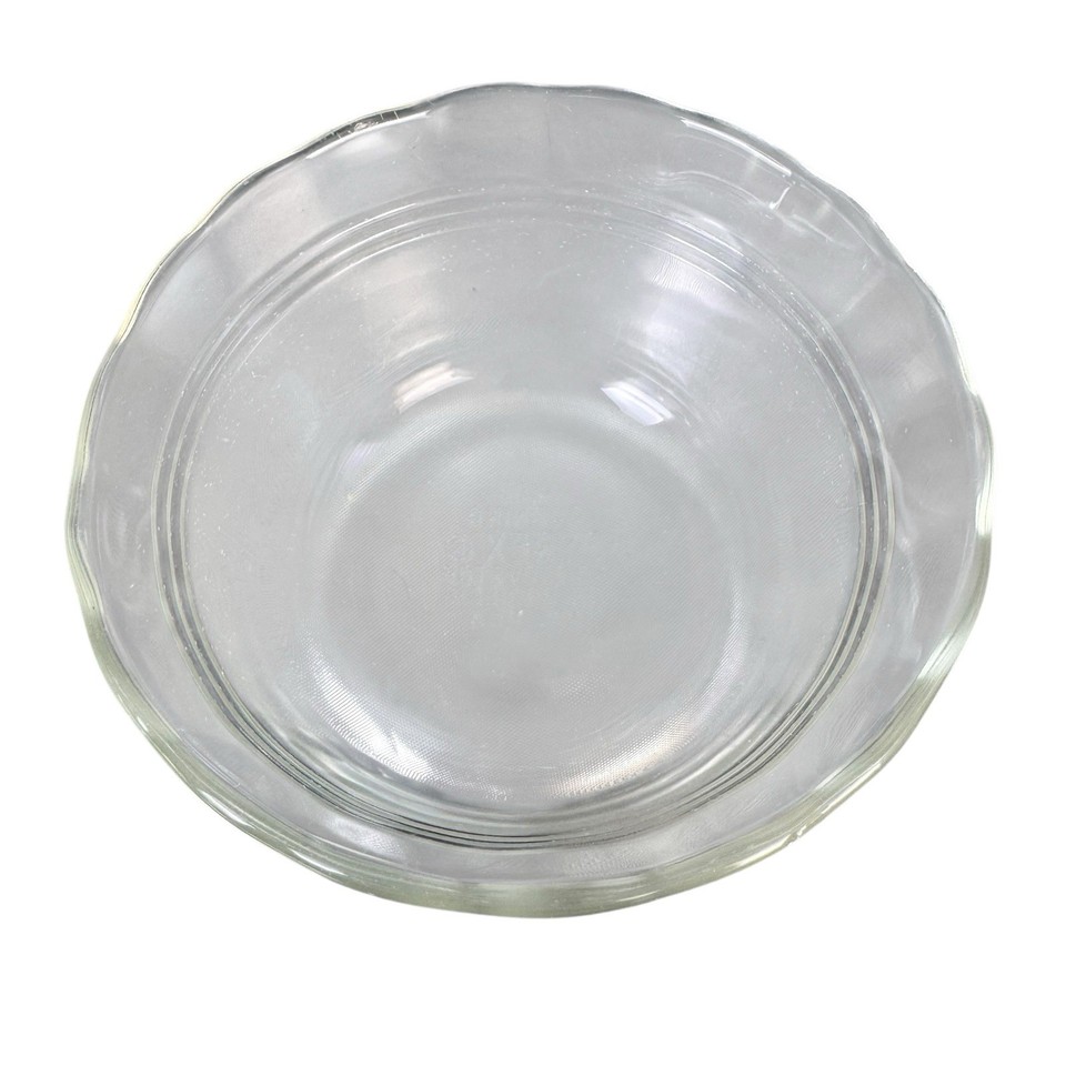 Set of 4 Vintage Pyrex Corning 463 Custard Cup Scalloped Edge 175ml ...