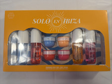 Solo En Ibiza 8 Piece Fragrance Body Mist Body Cream Gift Set NEW Sealed