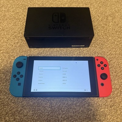 Nintendo Switch 32GB Konsole Neon-Rot & Blau | inklusive Dockingstation