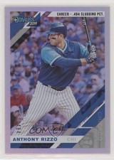 2019 Panini Donruss Variation Career Stat Line 352/484 Anthony Rizzo #187 s1i