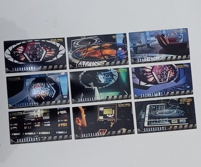 Star Trek Insurrection Movie 9 Karten Okudagrams Chase Set OK-1 bis OK-9