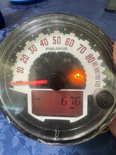 Polaris 670 miles Speedometer Speedo Cluster 2014-2015 XP 4 RZR Ranger 1000 900