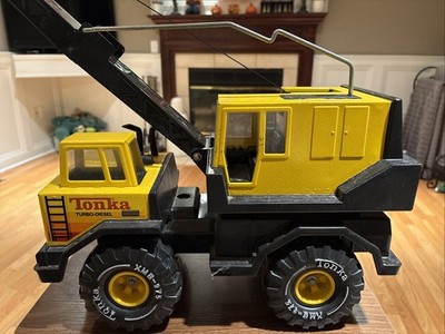 Tonka Metal Construction Crane Turbo Diesel Used 1980s | eBay