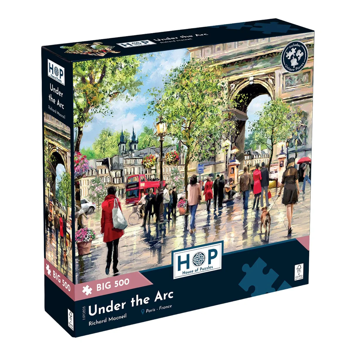 The House of Puzzles Under the Arc London 500 Piece Jigsaw Puzzle - Extra Large - Image 2