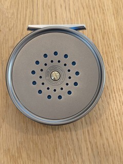 Hardy The Perfect Taupo 3 7/8" Wide Spool Fly Fishing Reel Excellent condition