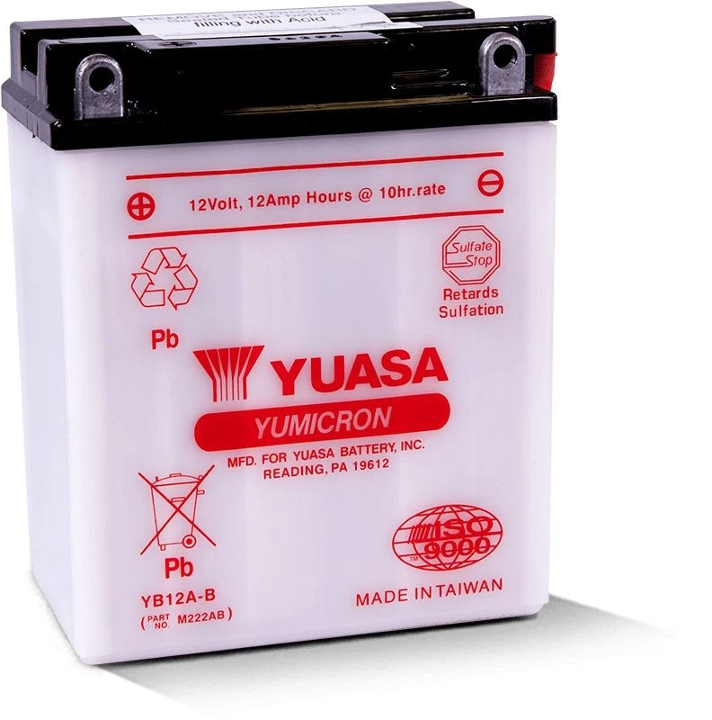 Citomerx Gel Battery 12V 12AH (YB12A-B) For Honda XL 600V Transalp – 2 Year Warranty