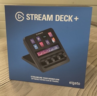 Elgato Stream Deck+ Studio Controller - Black