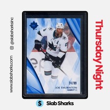 2023 UPPER DECK ULTIMATE COLLECTION #92 JOE THORNTON BLUE /99