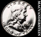 1961 Franklin Half Dollar-Choice Gem Proof Lustrous No Reserve #G8605