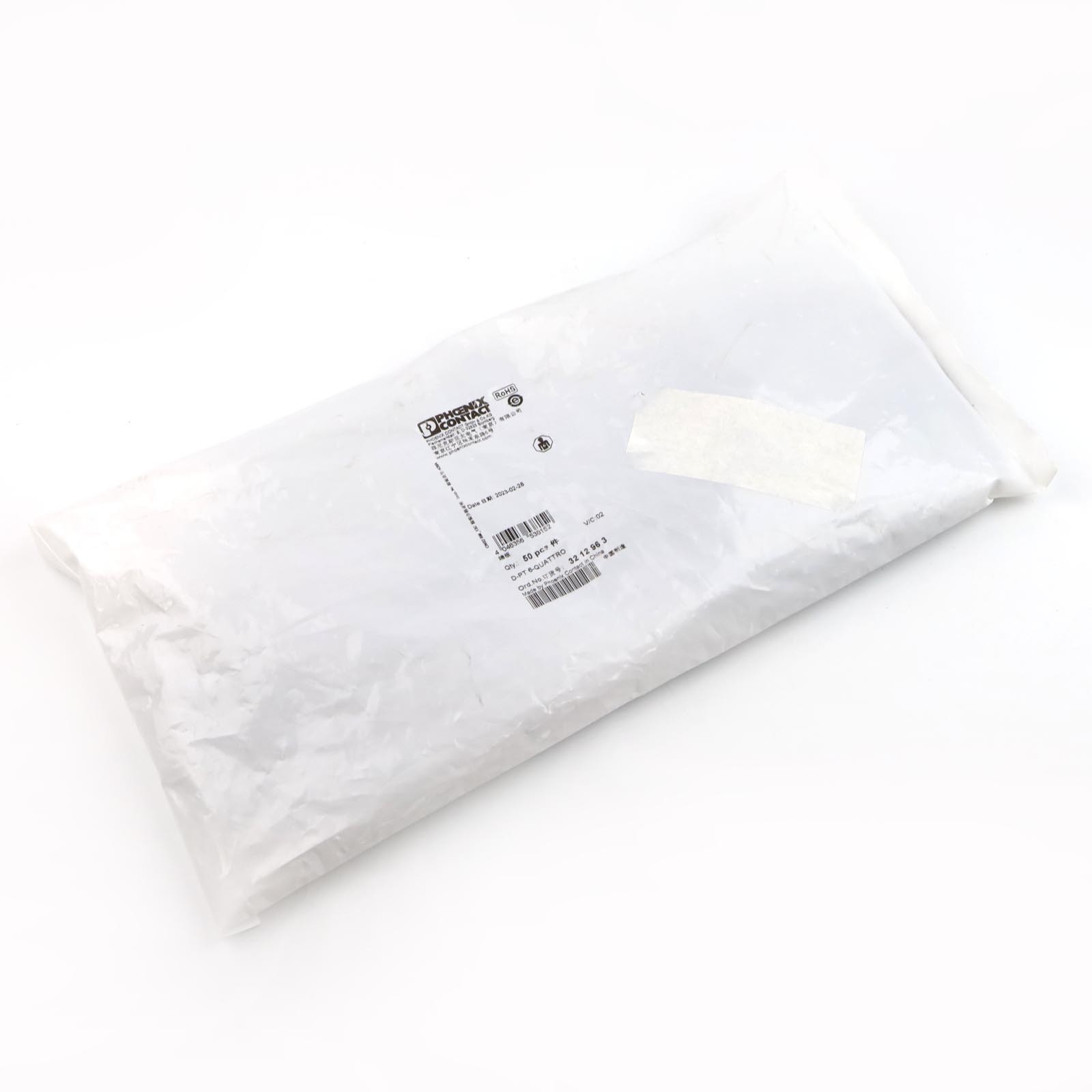 Phoenix Contact Abschlussdeckel D-PT 6-QUATTRO 3212963 (50Stk.) OVP