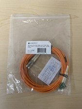 Monoprice OM1 Fiber Optic Cable - 6m LC to LC, Multi Mode, Duplex, 62.5/125 Type