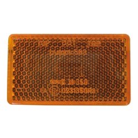 Busch & MüLler Seitlicher RüCkstrahler Eckig 563/2-2 FüR Starrgabel, Orange