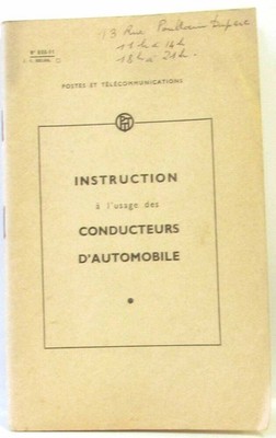 KFZ-Fahrer Gebrauchsanweisung - Posten und