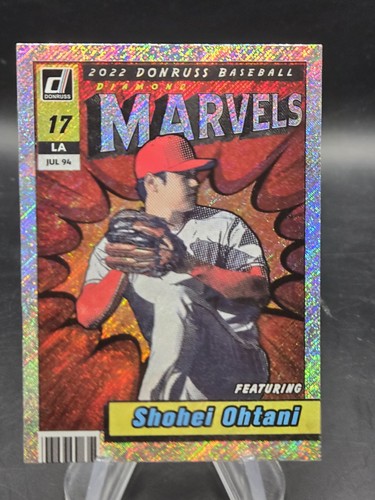 2022 Panini Donruss Marvels Shohei Ohtani Rapture #M-9 Los Angeles Dodgers 