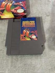 Solar Jetman: Hunt for the Golden Warpship Nintendo NES Complete W/ Rare Poster