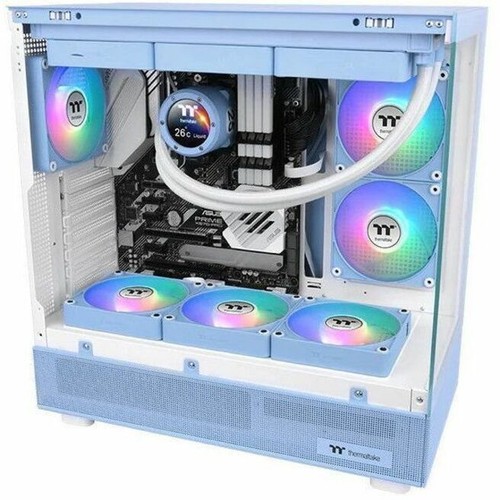 Thermaltake CT120 EX Reverse ARGB Sync PC Cooling Fan Hydrangea Blue (3-Fan Pack - 第 7/10 張圖片