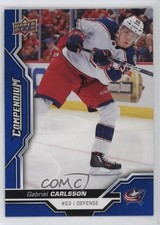 2018-19 Upper Deck Compendium Blue Gabriel Carlsson #122 1k9
