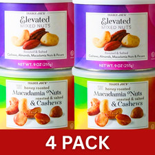 Trader Joe s Honey Roasted Macadamia Nuts Elevated Nut Mix 4 Pack 2 Each Roa