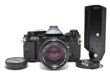 Canon AE-1 Black Film Camera FD 50mm F1.4 S.S.C. SSC Lens Exc  