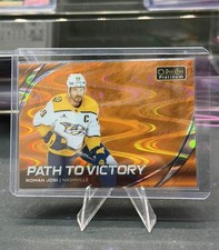 2025 O Pee Chee Platinum Path To Victory Roman Josi #PV-8 Orange Parallel 1/15!