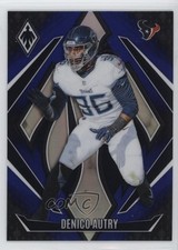 2024 Panini Phoenix Blue Fade 3/249 Denico Autry #42 00kr