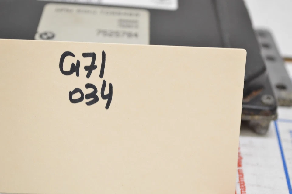 Unidad de módulo de control del motor Mini Cooper 2002-2004 1,6 L 12147520019-01 Ecm G71 034 Foto 4 de 4