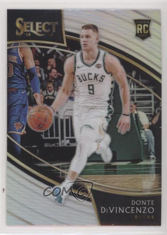 2018-19 Panini Select Courtside Silver Prizm Donte DiVincenzo #261 n1u
