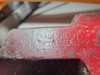 Vtg 20 lb Sledge Hammer Head USA Made Octagon Faces Blacksmith Railroad Forge — photo 4