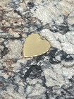 12k Antique Heart Charm Yellow Gold Antique — photo 10