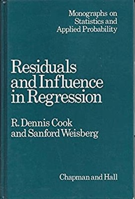 Residuals and Influence in Regression Hardcover S., Cook, R. D. W