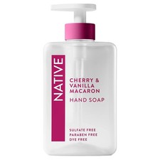 Native Liquid Hand Soap, Gentle & Clean, Cherry & Vanilla Macaron, 13 fl oz NEW