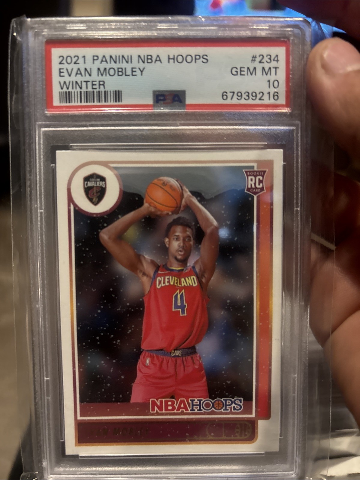 2021-22 Panini NBA Hoops - Rookies Evan Mobley #234 Winter (RC)