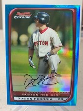 スポーツ選手 Dustin Pedroia 1/1 Autograph Patch Top Dustin Pedroia Cards, Best Rookies, Autographs, Most Valuable List