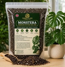 Terra & Life Company Monstera Potting Soil & Compost Mix for Indoor Plants