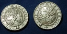 2 x WW2 FOR LOYAL SERVICE MILITARY WOUND BADGE MILITARY WORLD WAR II