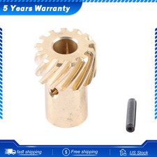 New For Sbc Bbc Chevy Brass Bronze Hei Distributor Gear 0.491 Shaft Roller Cams