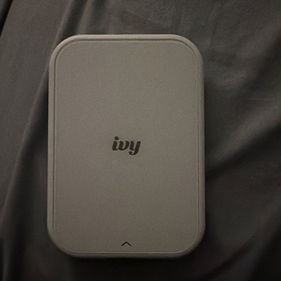 Canon Ivy 2 Mini Photo Printer (Pure White) Bluetooth, Print from iOS & Android