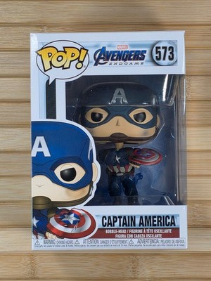 Funko Pop! Marvel Avengers Endgame Captain America #573 Wackelkopf Figur