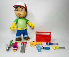 Fisher-Price Disney Handy Talking Manny  Tool Box with Tools WORKS Figure Toy