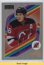 2023-24 O-Pee-Chee Platinum Retro Rainbow Jack Hughes #R-45 READ 5ya