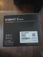 Hanwha Techwin 6MP IR Indoor Vandal Dome AI Camera, XND-C8083RV