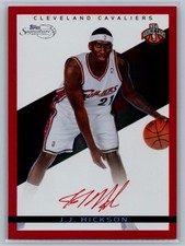 J.J. Hickson 2008-09 Topps Signature Rookie Facsimile Red /869 #TS-JJH