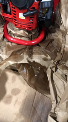 #ad #ad RETURN GX35 Concrete Screed Engine Gas Concrete Wet Power Screed Cement USED $100.00