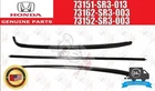 OEM HONDA Civic 1992-1995 OEM MOLDING FR WINDSHIELD SIDE RH & LH UPPER Set