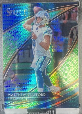 2019 Panini Select - Field Level Matthew Stafford #234 Dragon Scale Prizm /88